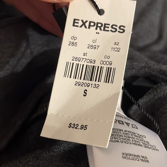 Gray Express High Rise Legging - Picture 3 of 3